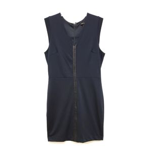 Banana Republic Blue Sleeveless Sheath Dress